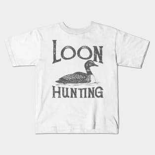 Loon Hunting Kids T-Shirt